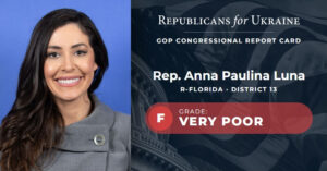 U.S. Rep. Anna Paulina Luna Warns of Ukraine Corruption in U.S. Aid