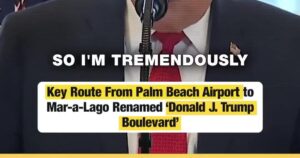 Palm Beach Airport to Be Renamed ‘Donald J. Trump International Airport’ in Federal Proposal
